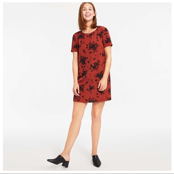 Joe Fresh Print Tee Dress - Picture 1 of 7